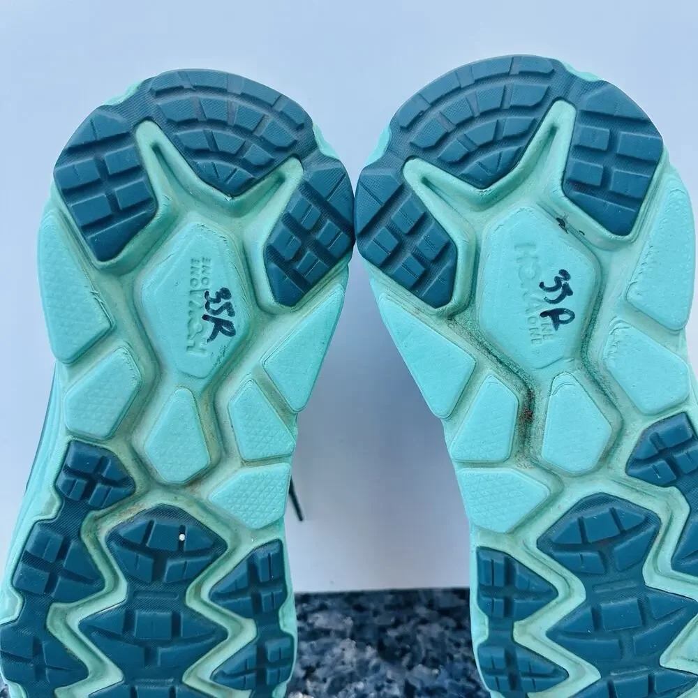 Hoka One Challenger ATR 6 Shoes Womens SZ 9.5 D Green Running Sneakers Deep Teal